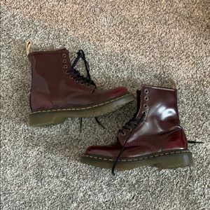 Red Dr. Martens *WORN ONCE*
